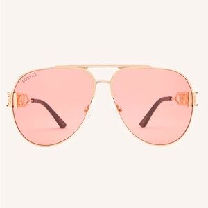 Lorvae Pink Aviator Sunglasses